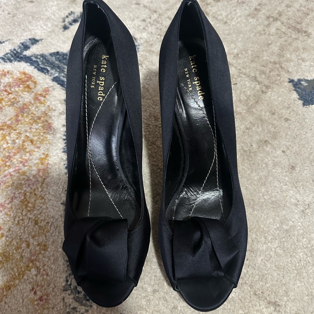 Kate spade peep toe heels size 10